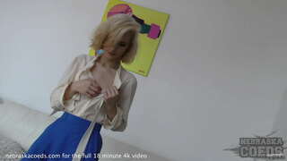 Fere flava puella dare ultra calidum plaga vexare alienum obiectum utrem insertionem sem porn