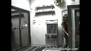 Bellus busty parvulus dat bulla OPTIMUS blowjob ad opus