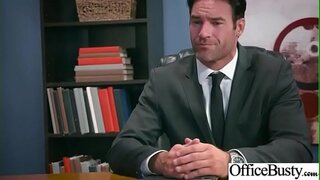 (Valentina Nappi) Injuriosum Scortum mercurium Puella Ut Affixum, In Officio vid-30